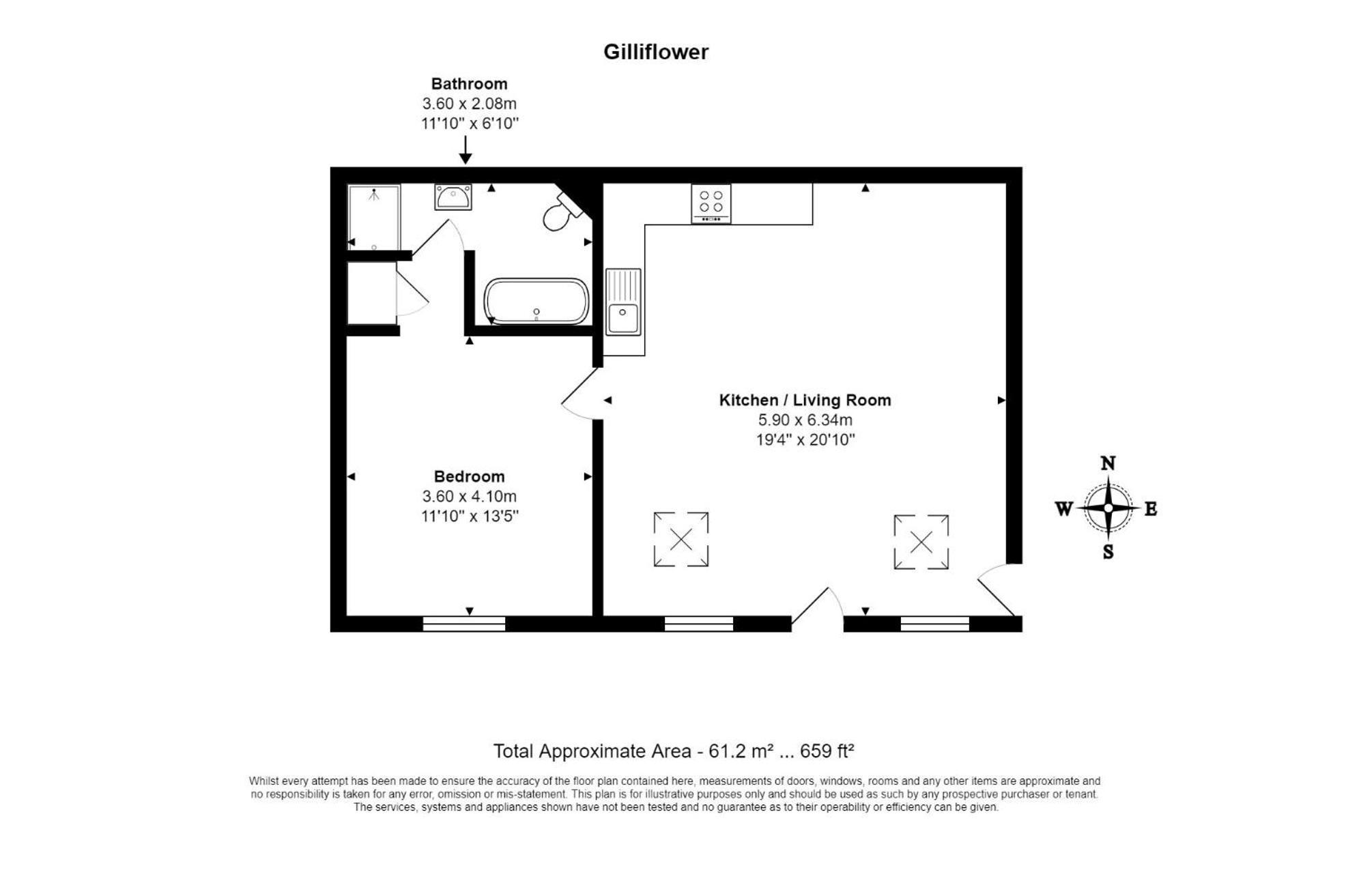 Gilliflower 1 Bedroom At Trethwale Barns Holiday home Saint Keyne